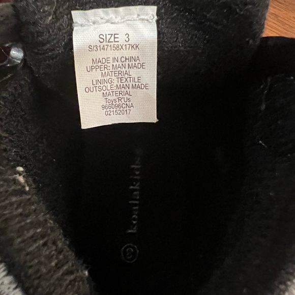 Koala Kids High Top Sneakers size 3 - Picture 6 of 9